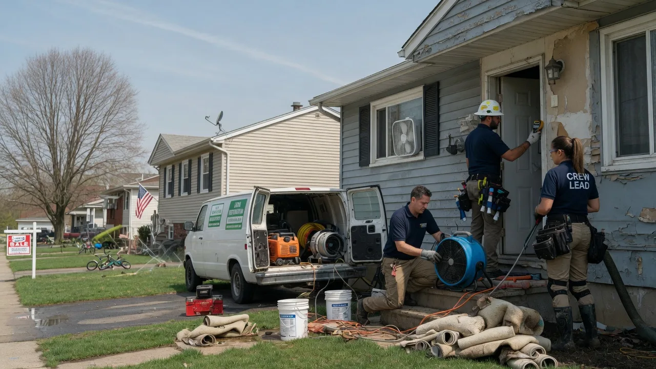 Flood Cleanup in Cornwall On Hudson, NY near me